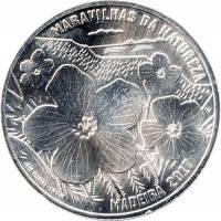 (2017) Монета Португалия 2017 год 7,5 евро "Мадейра"  Серебро Ag 500  UNC